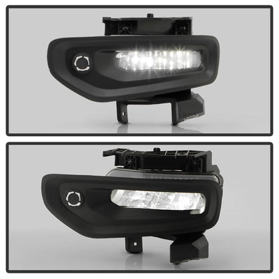 SPYDER 21-23 Dodge Ram 1500 TRX OEM Style LED Fog Lights w/ Switch (FL-DRTRX21-LED-C) 9054037