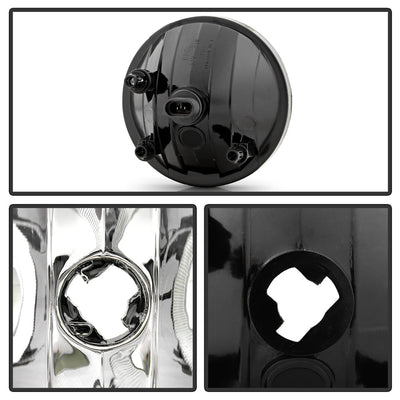 Spyder GMC Sierra 1500/2500/3500 HD 07-13 OEM Fog Lights wo/switch Clear FL-GS07-C 5043252