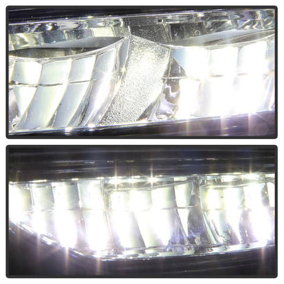 Spyder 16-18 GMC Sierra 1500 OEM Style Full LED Fog Light w/Switch - Clear (FL-GS2016-LED-C) 9043222