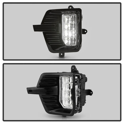 SPYDER GMC Yukon AT4 21-23 Only OEM Style Full Led Fog Lights W/ Switch FL-GY21-AT4-LED-C 9055492