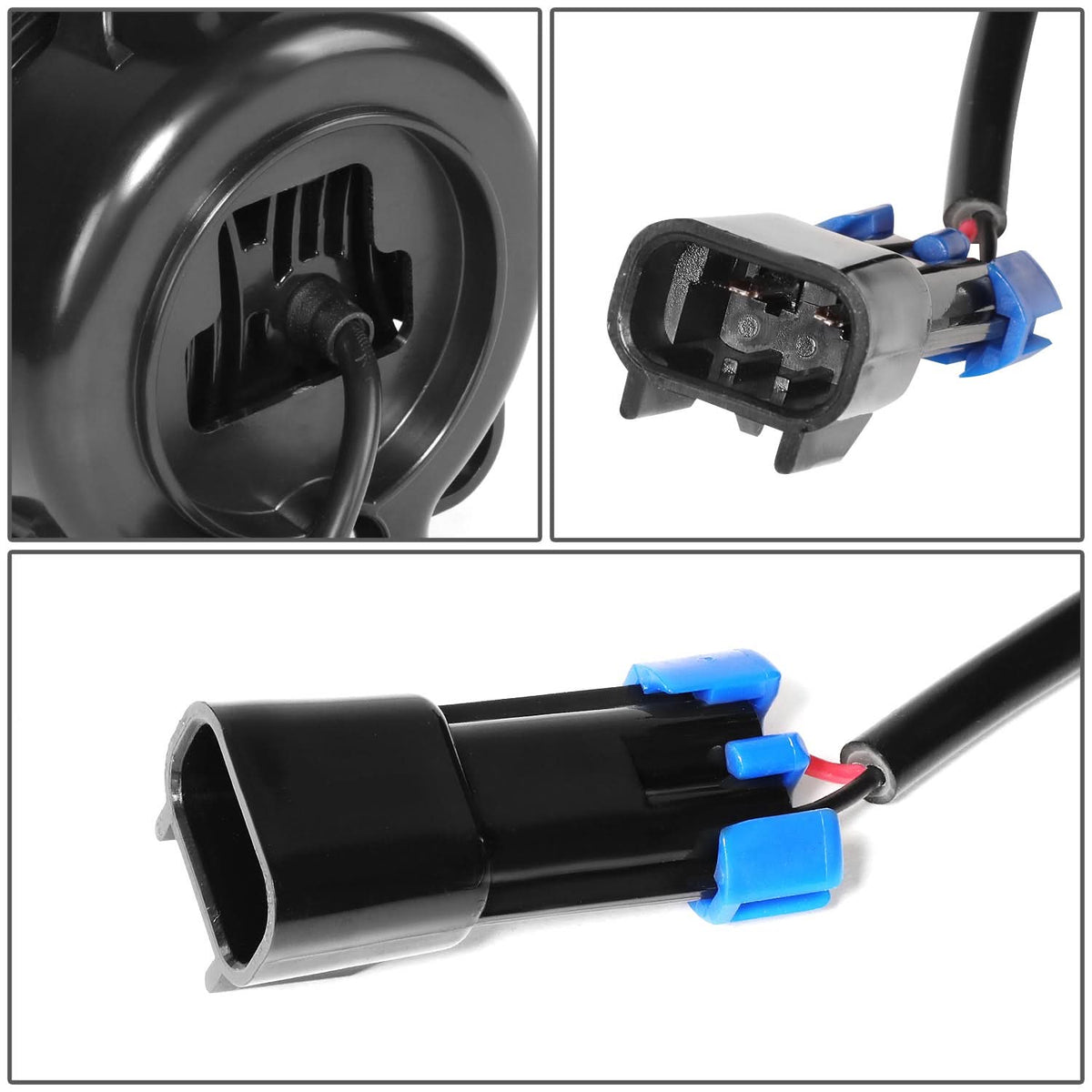 18-20 Volvo VNR Full LED Chrome Fog Lights - Reflector