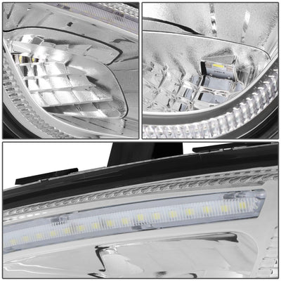 2018-2022 Freightliner Cascadia 3D Full LED Chrome Fog Lights