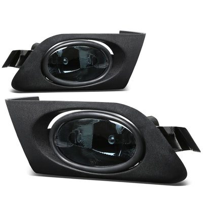 01-03 Honda Civic Fog Lights w/ Switch & H11 Bulb - Smoke