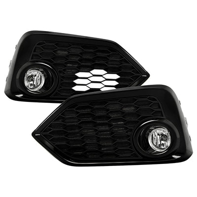 Spyder 16-17 Honda Civic 3DR Hatchback Only OEM Fog Light w/Switch - Clear (FL-HC2017-H-C) 9043321