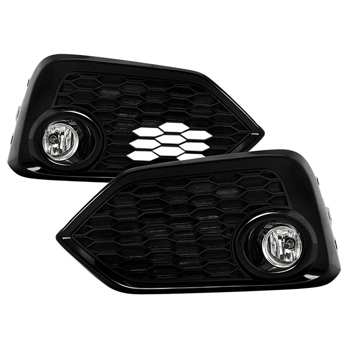 Spyder 16-17 Honda Civic 3DR Hatchback Only OEM Fog Light w/Switch - Clear (FL-HC2017-H-C) 9043321
