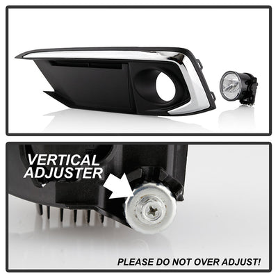 Spyder Honda Civic 2019+ OEM LED Fog Lights w/ OEM switch - Clear FL-HC2019-LED-C 5087034
