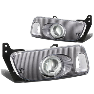 1992-1995 Honda Civic Fog Lights with Switch - Clear H3 Bulb