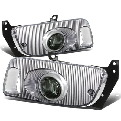 92-95 Honda Civic Fog Lights w/ Switch & H3 Bulb - Smoke