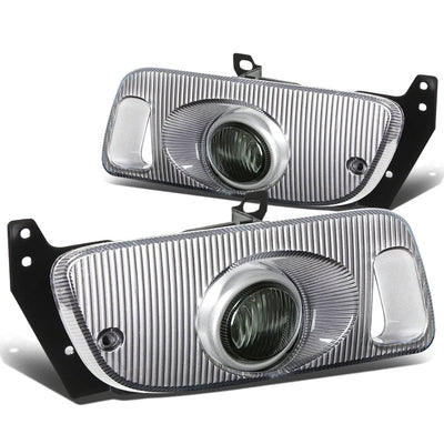 92-95 Honda Civic Fog Lights w/ Switch & H3 Bulb - Smoke