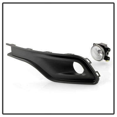 SPYDER 22-25 Jeep Compass OEM Style Fog Lights w/Switch - Clear (FL-JCOM22-C) 9054389