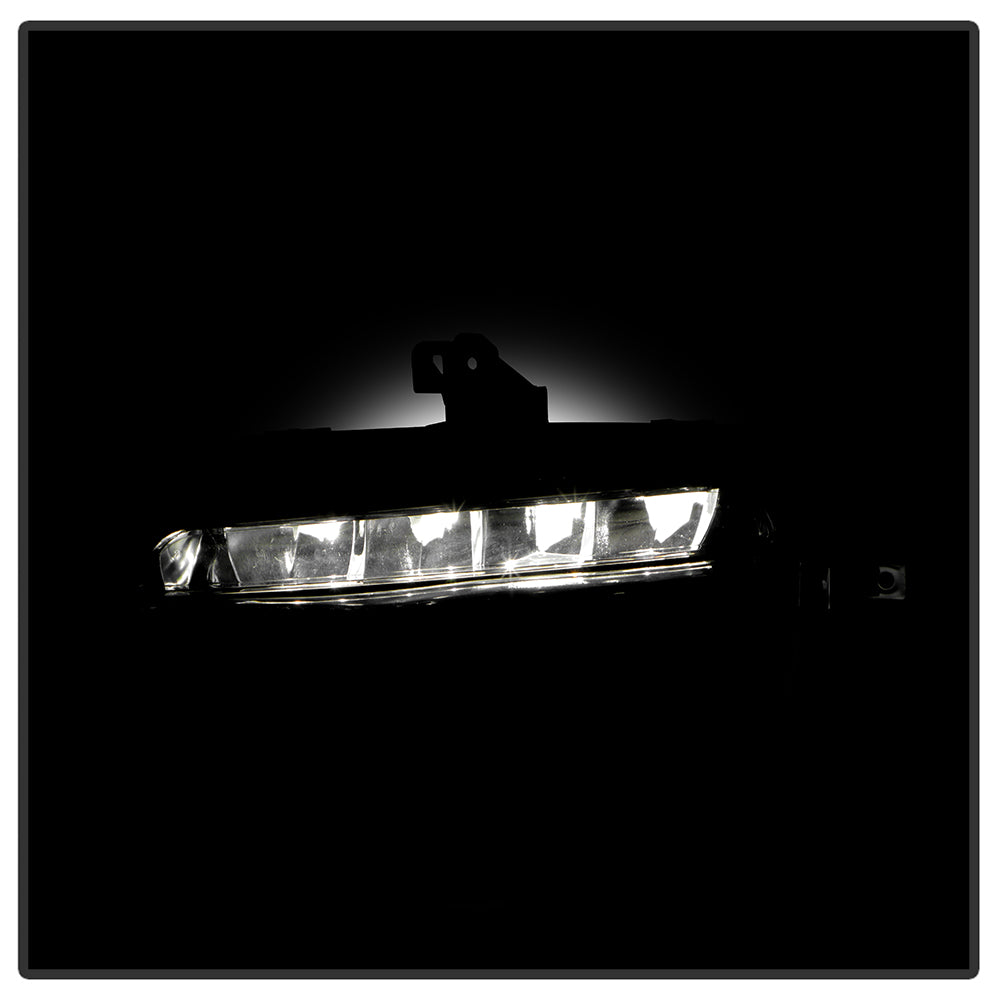 SPYDER 22-24 Jeep Grand Cherokee (2-Row) OEM LED Fog Lights w/Switch - Clear (FL-JGC22-LED-C) 9054211