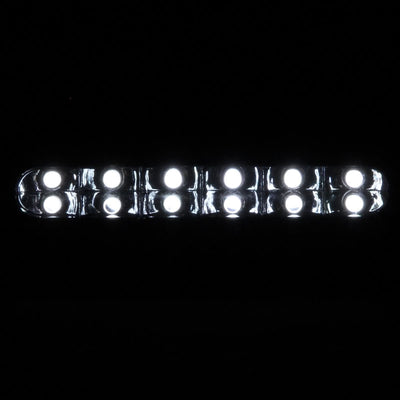 Universal 12 LED DRL Clear Fog Lights