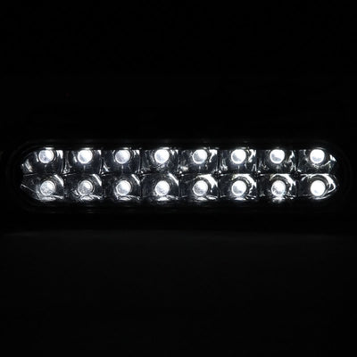 Universal 16 LED DRL Clear Fog Lights