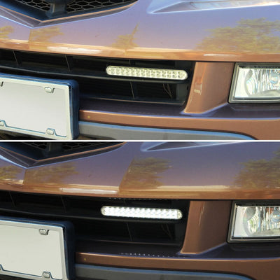 Universal Type-2 Style 8 LED DRL Clear Fog Lights