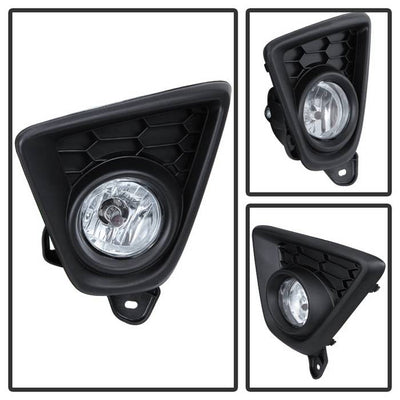 Spyder Mazda CX-5 2012-2015 OEM Fog Light W/Universal Switch- Clear FL-MCX52012-C 5080264