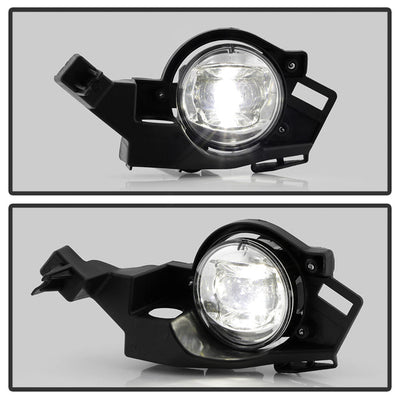 SPYDER 22-24 Nissan Ariya Full LED Fog Lights w/Switch (FL-NA22-LED-C) 9054259