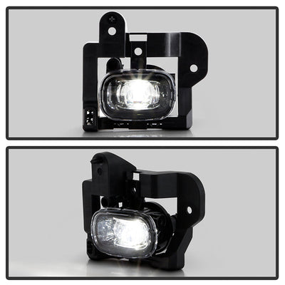 SPYDER 22-24 Nissan Rogue (Excl Sport) OEM Full LED Fog Lights w/ Switch (FL-NR2021-LED-C) 9051296
