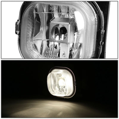 1999-2004 Ford F-250 F-350 F-450 Super Duty Clear Fog Lights Kit