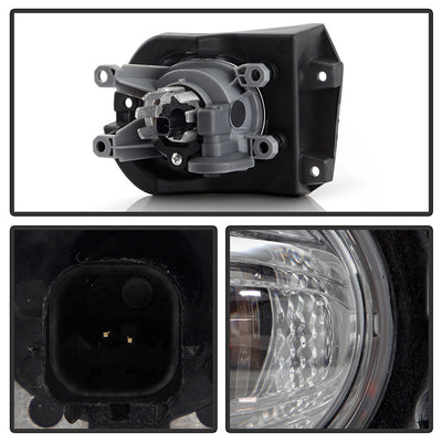 SPYDER 20-23 Toyota Corolla Cross OEM Full LED Fog Light w/ Switch - Clear (FL-TCOC20-LED-C) 9051340