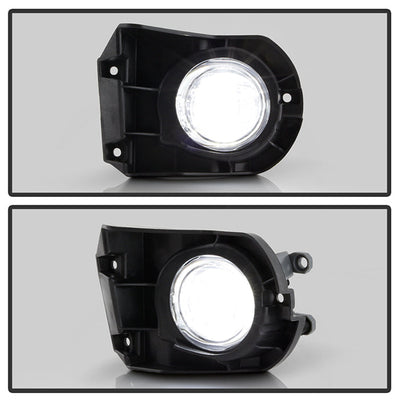 SPYDER 20-23 Toyota Corolla Cross OEM Full LED Fog Light w/ Switch - Clear (FL-TCOC20-LED-C) 9051340