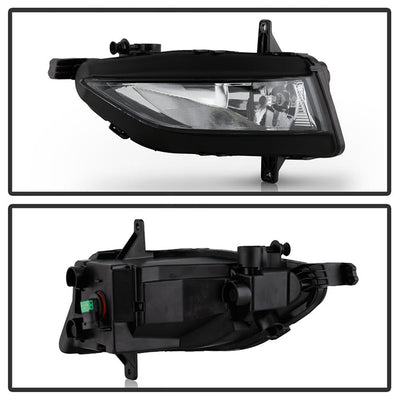 Spyder VW Jetta 19-20 OEM Style Fog Lights w/Universal Switch - Clear (FL-VJ2019-C) 5087164