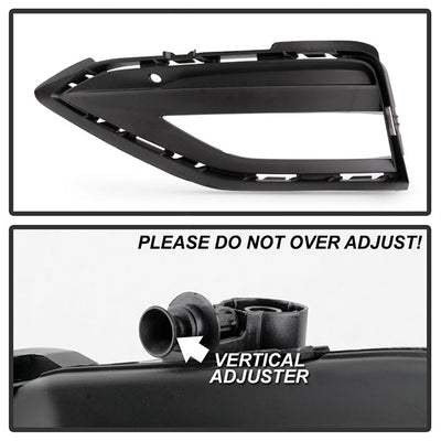 Spyder VW Jetta 19-20 OEM Style Fog Lights w/Universal Switch - Clear (FL-VJ2019-C) 5087164