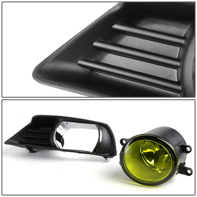 07-09 Toyota Camry Fog Lights w/ Switch H11 Bulb Amber