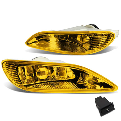 02-08 Toyota Camry Solara Corolla Fog Lights w/ Switch & Amber Bulb
