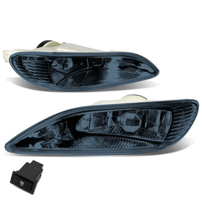 02-08 Toyota Camry Corolla Solara Fog Lights w/ Switch Smoke