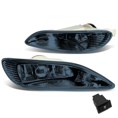 02-08 Toyota Camry Corolla Solara Fog Lights w/ Switch Smoke