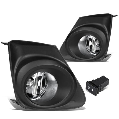 2011-2013 Toyota Corolla Fog Lights w/ Switch & H11 Bulb - Clear