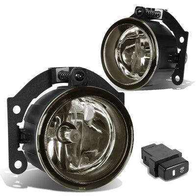 10-15 Mitsubishi Outlander Fog Lights w/ Switch & H11 Bulb - Smoke