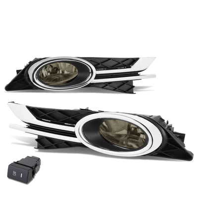 2014-2016 Honda Odyssey Fog Lights with Switch & Bezel - Smoke
