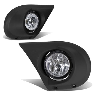 2003-2005 Honda Pilot Chrome Clear Fog Lights with Bezel H11