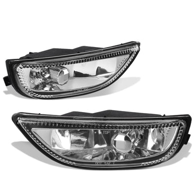 01-02 Toyota Corolla H11 Chrome Clear Fog Lights