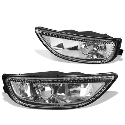 01-02 Toyota Corolla H11 Chrome Clear Fog Lights