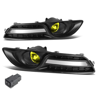 2013-2016 Nissan Sentra Fog Lights with Switch & Bezel - 58 Bulb