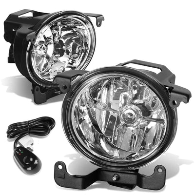 2003-2006 Hyundai Accent Fog Lights with Switch - Chrome/Clear