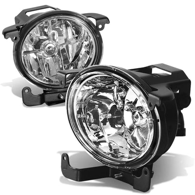 2003-2006 Hyundai Accent Chrome Clear Fog Lights 881 Bulb