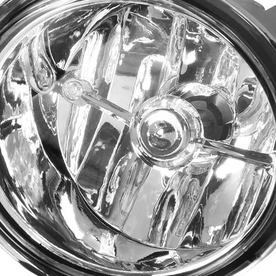 2003-2006 Hyundai Accent Chrome Clear Fog Lights 881 Bulb