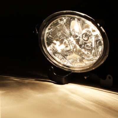 2003-2006 Hyundai Accent Chrome Clear Fog Lights 881 Bulb