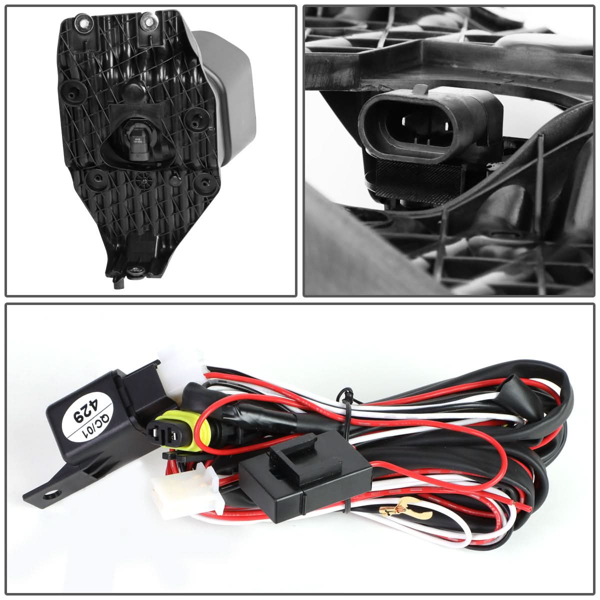 11-16 Ford F-250 F-350 F-450 F-550 Super Duty Fog Lights w/ Switch