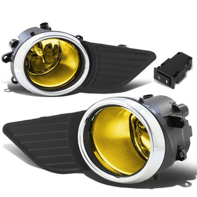 2011-2017 Toyota Sienna Fog Lights with Switch & Chrome Bezel