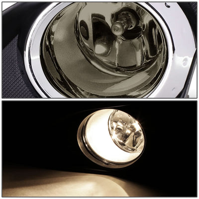 2009-2010 Toyota Corolla Fog Lights with Switch & Bezel - Smoke