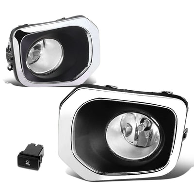 2016-2017 Toyota Tacoma Fog Lights with Switch & Bezel - H11 Chrome
