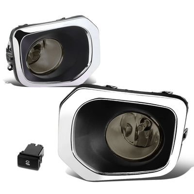 2016-2017 Toyota Tacoma Fog Lights with Switch & Bezel - Smoke