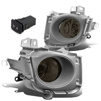 10-12 Toyota Prius Fog Lights with Switch & Bezel - Smoke H11