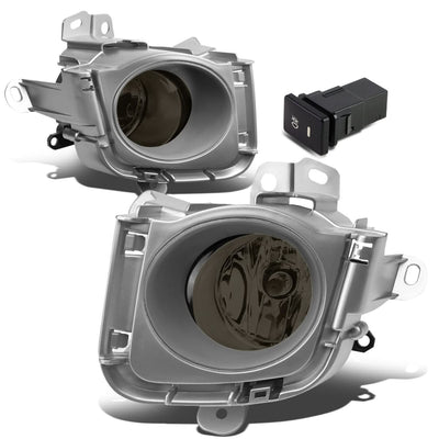 10-12 Toyota Prius Fog Lights with Switch & Bezel - Smoke H11