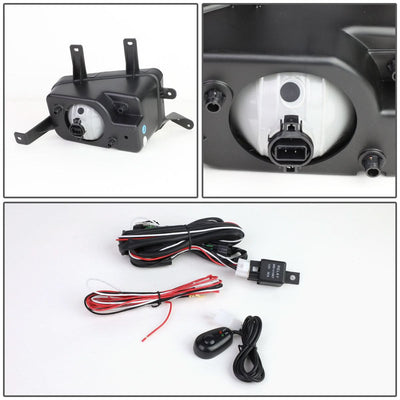 15-20 Chevy Tahoe Suburban Fog Lights with Switch Black Bezel