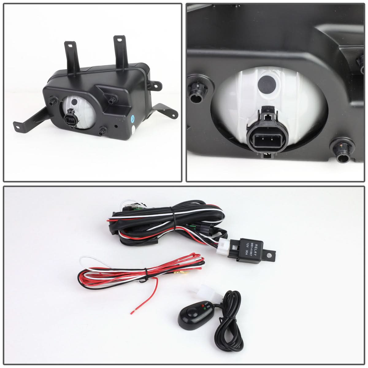 2015-2020 Chevrolet Tahoe Suburban Fog Lights with Switch Chrome